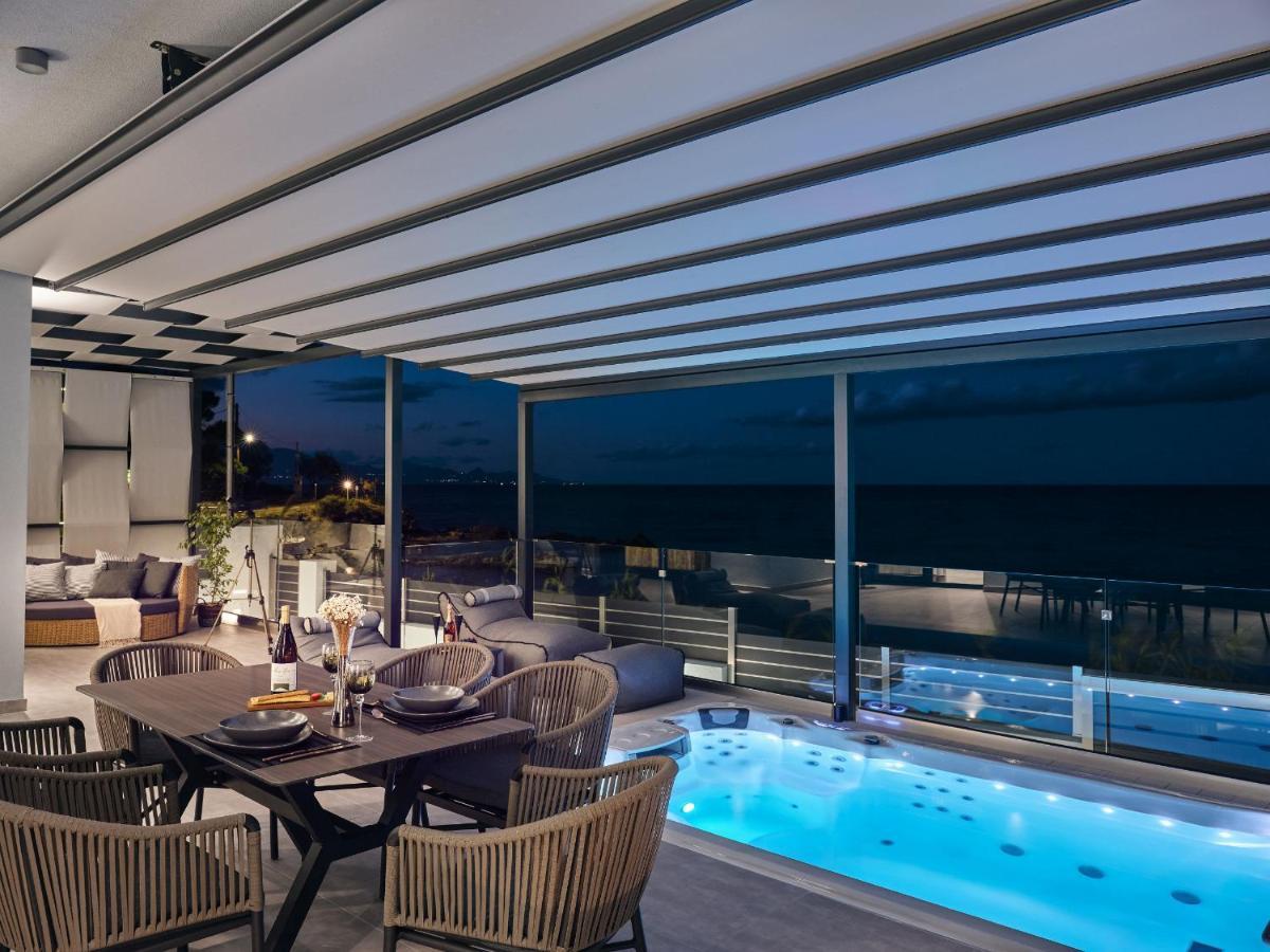 Blue View Villa - Coastal Elegance With Swim Spa, By Zantewize อลิกานาส ภายนอก รูปภาพ